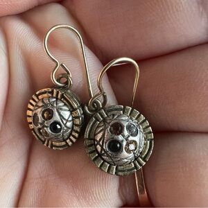 Patricia Locke round dangle earrings